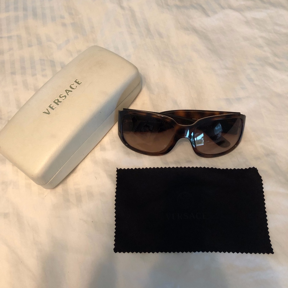 Versace Tortoiseshell Sunglasses